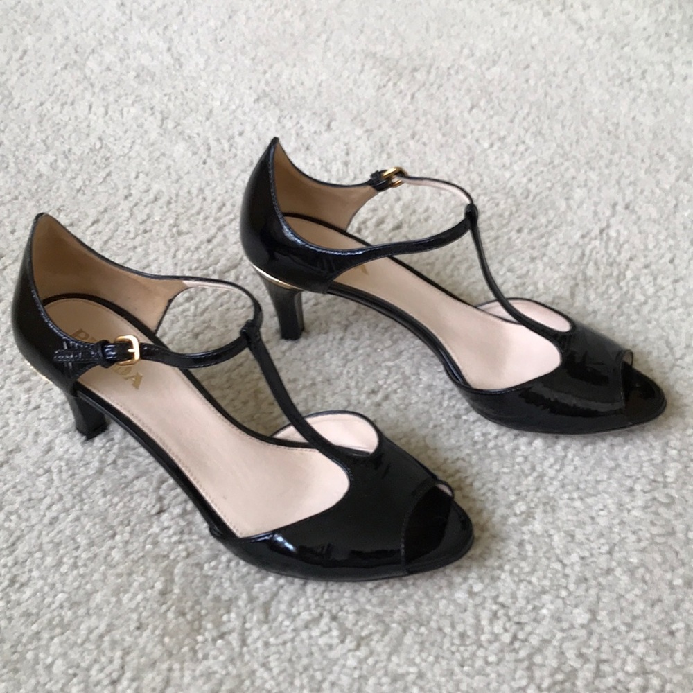 Prada T-Strap Sandal - Picture 2 of 9
